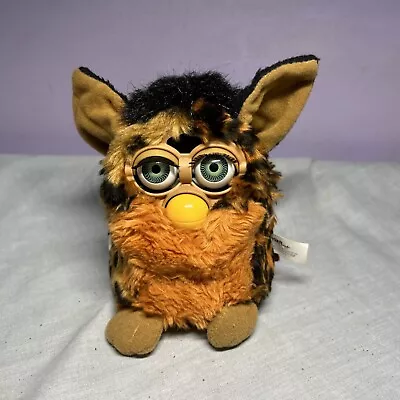 Buy Furby Tiger Original 1998 Leopard Print Green Eyes (Not Working) • 9.99£