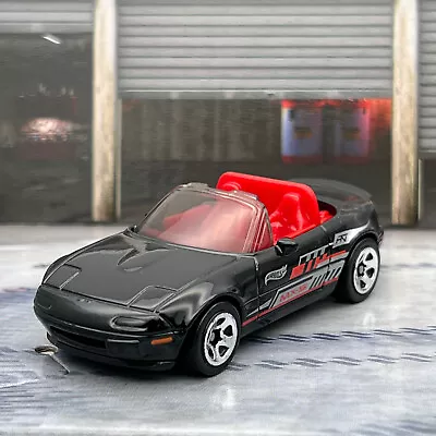 Buy Hot Wheels '91 Mazda MX-5 Miata Black 2024 1:64 Diecast Car • 3.95£