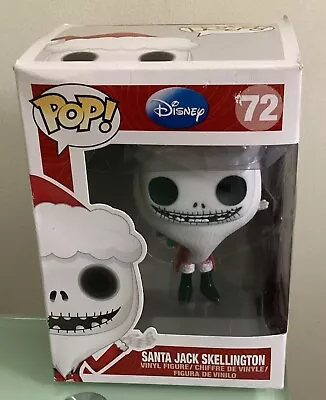 Buy Santa Jack Skellington Funko Pop - Nightmare Before Christmas - Disney #72 • 12£