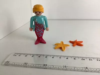 Buy Vintage. PLAYMOBIL. FIGURE MERMAID. 1996. Extra Star Fish X 2. • 4£