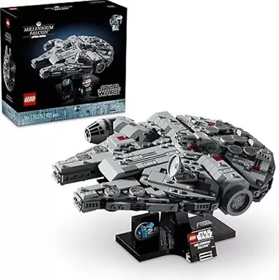 Buy LEGO Star Wars Millenium Falcon 25th Anniversary Set For Adults Set 75375 • 48£