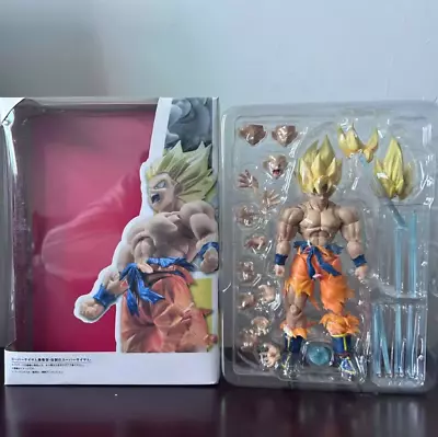 Buy S.H.Figuarts Dragon Ball Z Son Goku Legendary Super Saiyan Action Figure Gift KO • 26.40£