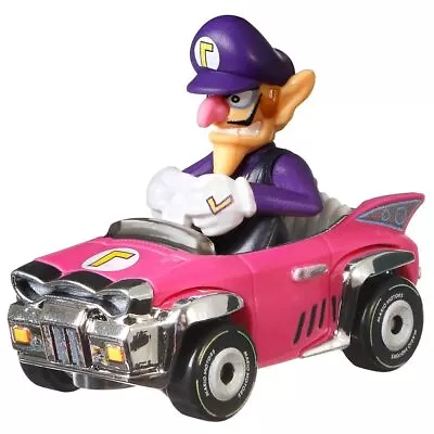 Buy Hot Wheels Mario Kart Waluigi Badwagon Kart • 10.99£