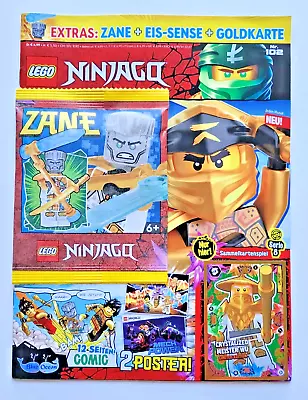 Buy LEGO® Ninjago Magazine #102 With Figure Zane + Ice Sense + Gold Card, *NEW* • 4.72£