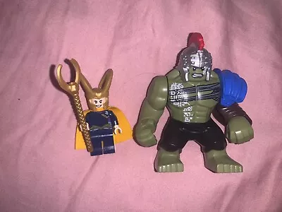 Buy Lego Marvel Superheroes Minifigures Gladiator Hulk And Loki - Thor Ragnarok • 16£