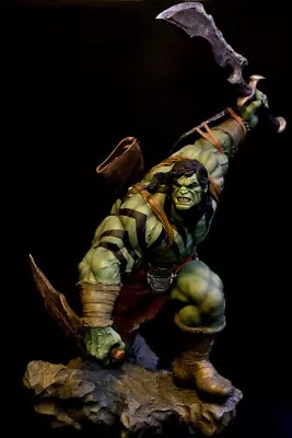 Buy Marvel Collectible (68.58cm) Premium Statue Skaar Size Son Of Hulk Sideshow • 716.59£