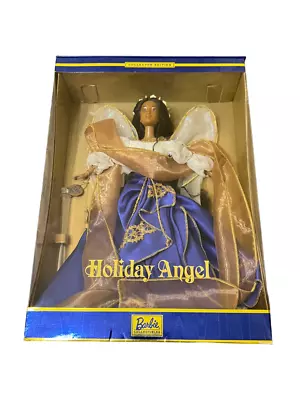 Buy 2000 Mattel Angelo Black Christams Collectible Barbie • 210.76£