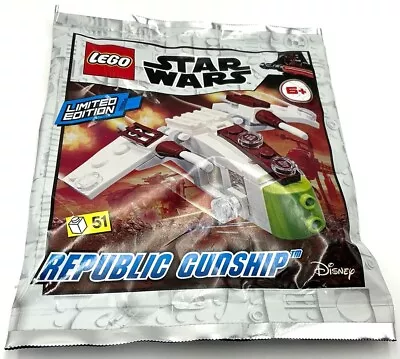 Buy Lego New Republic Gunship Star Wars Mini Foil Pack • 7.76£