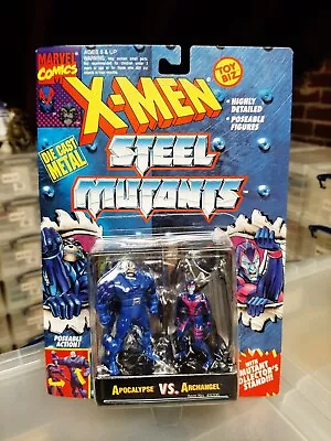 Buy ToyBiz X-Men Steel Mutants Apocalypse Vs Archangel Die Cast 1994 T9 • 9.99£