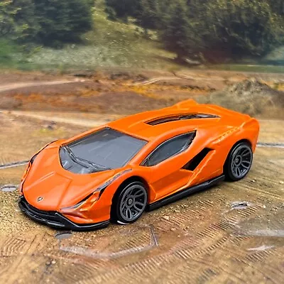 Buy Hot Wheels Lamborghini Sian FKP 37 Orange 2023 Used Loose 1:64 Diecast Car • 3.95£