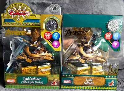 Buy Hot Toys Cosrider X 2  Loki And Loki With Sceptre. Sealed. Cosbaby. • 25£
