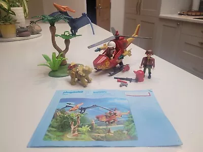 Buy PLAYMOBIL 9430 : Dinosaur Adventure, Helicopter With Pterodactyl. (Not Complete) • 6.99£