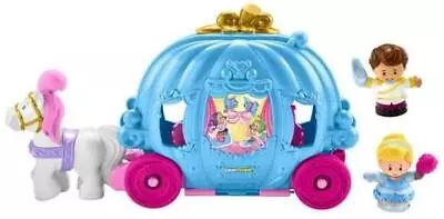 Buy Disney Princess Little People Cinderella's Dancing Carriage Playset With Figures • 21.49£