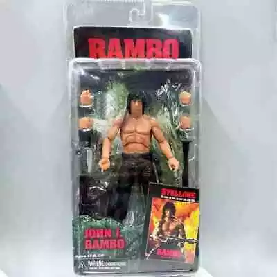 Buy NECA First Blood - John J. Rambo Survival Version 7  Action Figure Boxed Toy New • 27.99£