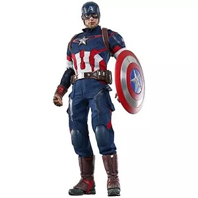 Buy Hot Toys Marvel: Avengers Age Of Ultron- Captain America 1/6th Scale Collectible • 427.50£