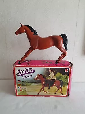 Buy Barbies Horse Dancer With Cardboard Mattel 1977 Vintage • 25.29£