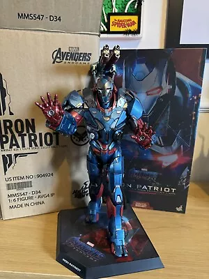 Buy Hot Toys Avengers: Endgame - Iron Patriot 1/6th Scale Collectible Figure • 169.99£