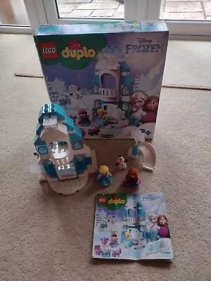 Buy Lego Duplo Disney Frozen Ice Castle 10899 And Elsa Anna & Olaf - Boxed, Complete • 27£