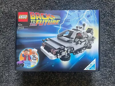 Buy LEGO Ideas: The DeLorean Time Machine (21103) Back To The Future Used Complete • 55£