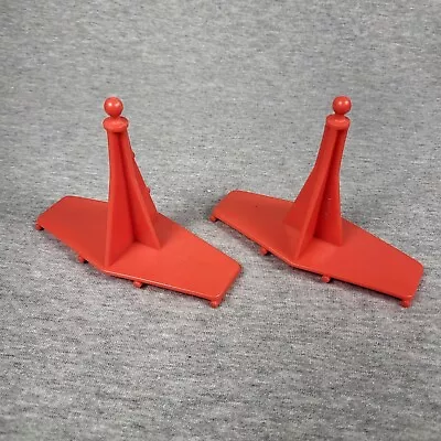 Buy 2 Vintage Hot Wheels Criss Cross Crash Track Support Leg - Red 1992 • 6.52£