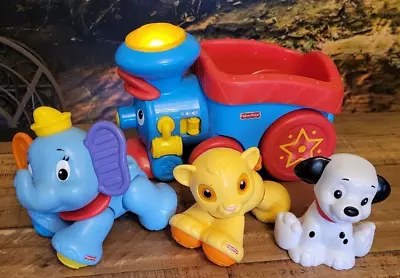 Buy Fisher-Price Disney Sing-Along Choo-Choo Train + Amazing Animals • 11.99£