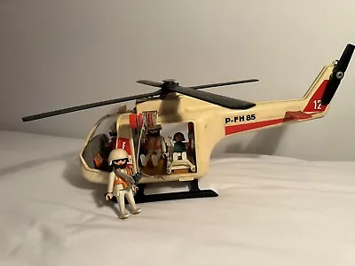 Buy Playmobil Vintage Helicopter Rescue Set • 16£