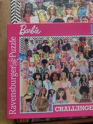 Buy Ravensburger Barbie Challenge  Jigsaw Puzzle 1000  Complete New • 10£