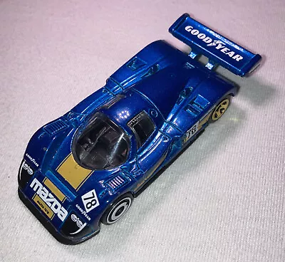 Buy Hot Wheels Mazda 787B Blue 2022 Race Car Used Nice Condition See Photos • 4.50£