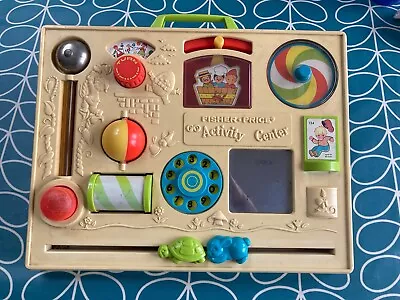 Buy 1970s Fisher Price Cot Activity Center • 19£