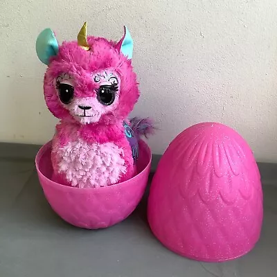 Buy Hatchimals WOW Giant 81cm Talking Llalacorn Surprise Stretch Neck Pink With Egg • 14.95£