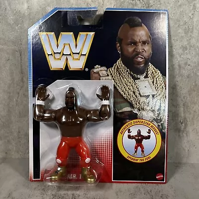 Buy WWE Mr T Retro Series Mattel Wrestling Figure New Sealed • 18.99£