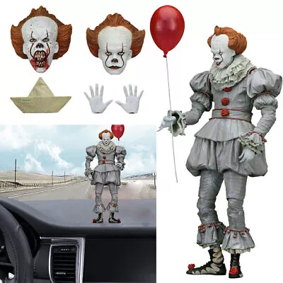 Buy 7  NECA Stephen King's IT Pennywise Clown Ultimate Action Figure Model Toys UK • 18.90£