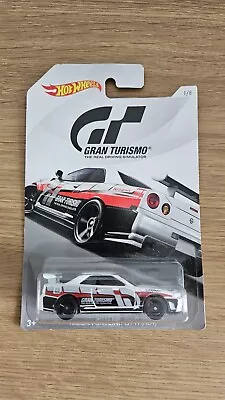Buy Hot Wheels Gran Turismo Nissan Skyline GT-R (R34) 1/8 Boxed 2017 • 14.99£