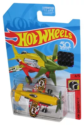 Buy Hot Wheels HW Daredevils Mad Propz (2017) Yellow & Red Toy Airplane 4/5 - (Facto • 19.43£