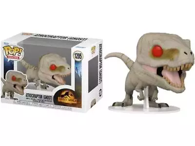 Buy Funko Pop! Movies JW3 Atrociraptor (Ghost) Jurassic Park Collectable Vinyl • 7£