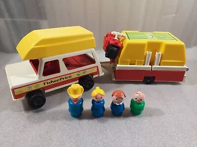 Buy Fisher Price 992 Camper Camping Incomplete • 30.25£