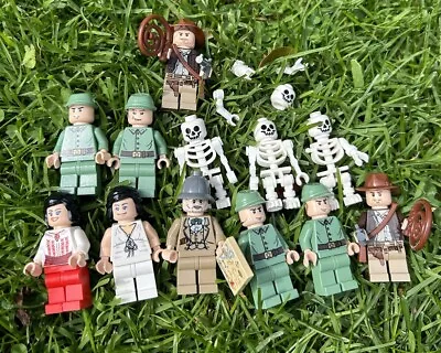 Buy Lego Indiana Jones Minifigure Bundle Genuine X12 • 19.99£