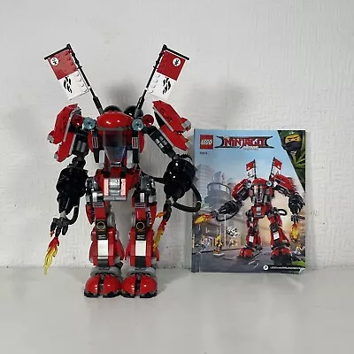 Buy Lego 70615 Ninjago Movie Fire Mech Incomplete No Minifigures • 30£