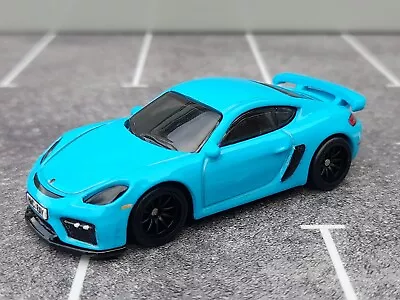 Buy Hot Wheels Premium Porsche 718 Cayman GT4 Blue 1/64 Car Culture Real Riders New • 9.99£