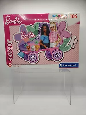 Buy Clementoni 27164 Barbie Rollerskate Shaped Barbie 104 Pieces Jigsaw Puzzle  • 9.99£