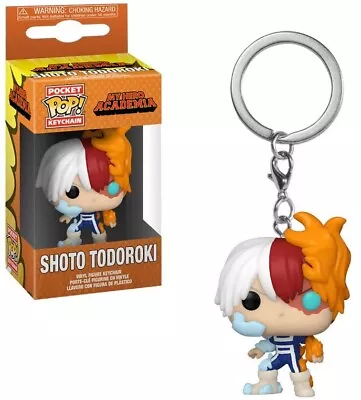 Buy Funko Pocket Pop! MHA My Hero Academia TODOROKI Key Ring Chain NEW & IN STOCK UK • 9.95£