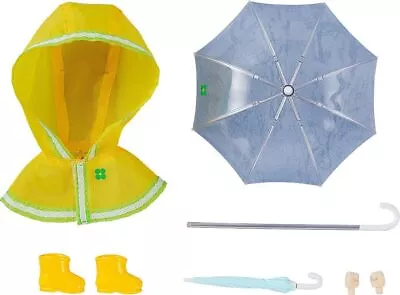 Buy Nendoroid Doll Clothes Set Rain Poncho Yellow ActionFigure Accessories GoodSmile • 53.58£
