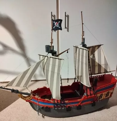 3940 Playmobil Pirate Ship Custom.
