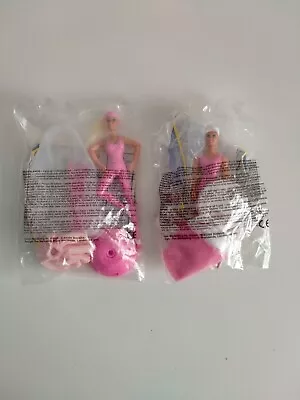 Buy 2/4 Set Barbie Doll 1999 Fashion Ballerina Toys McDonalds Figures New Sealed • 8£