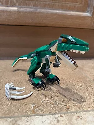 Buy LEGO 31058 Creator Mighty Dinosaurs Toy, 3 In 1 Model, T. Rex, Triceratops • 0.99£