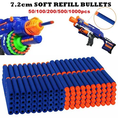 Nerf Bullets Lot of 400 Refills Gun Rifle Nerf Arrow Kids Soft