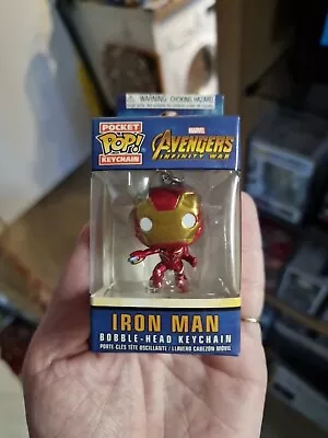 Buy Funko Pocket POP Keychain Marvel Avengers Infinity War Iron Man • 9.99£