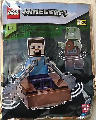 Buy LEGO Minecraft - Steve With Drowned - Mini-Set 662205 - New & Sealed 2022 • 5.99£