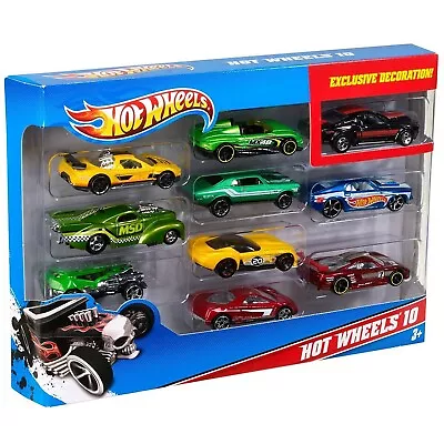 Buy Hot Wheels Car Pack Of 10 Assortment • 24.99£