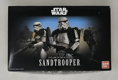 Buy BANDAI 1: 12 Star Wars SANDTROOPER Plastic Model Kit 2015 • 71.76£